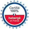 100% Hébergé en France